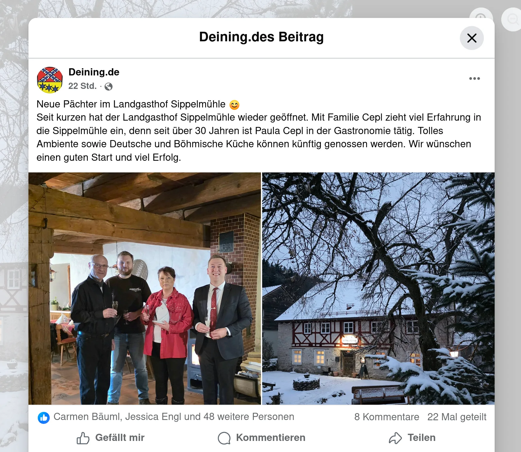 Tradition trifft Erfahrung: Gastronomie auf dem Campingplatz Sippelmühle